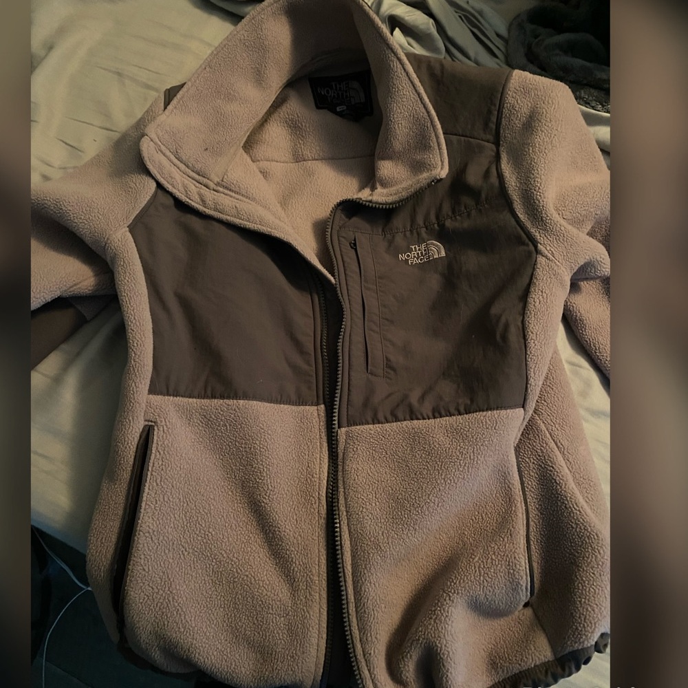 North face fleece zip up